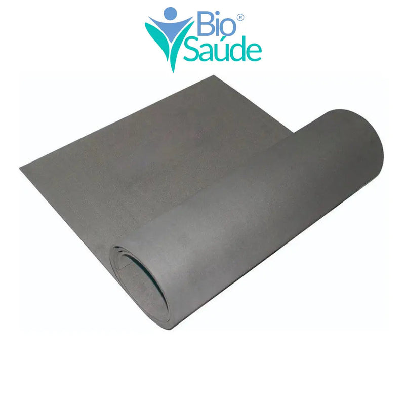 Tapete Para Pilates e Yoga 180 Cm X 60 Cm X 5mm Preto Tapete Para Pilates e Yoga 180 Cm X 60 Cm X 5mm